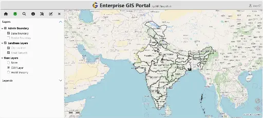 Enterprise GIS Portal